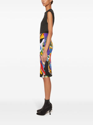 EMILIO PUCCI Chic Print Pencil Skirt