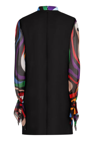 EMILIO PUCCI Chic Marmo Print Mini Dress