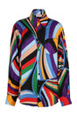 EMILIO PUCCI Vibrant Printed Silk Shirt