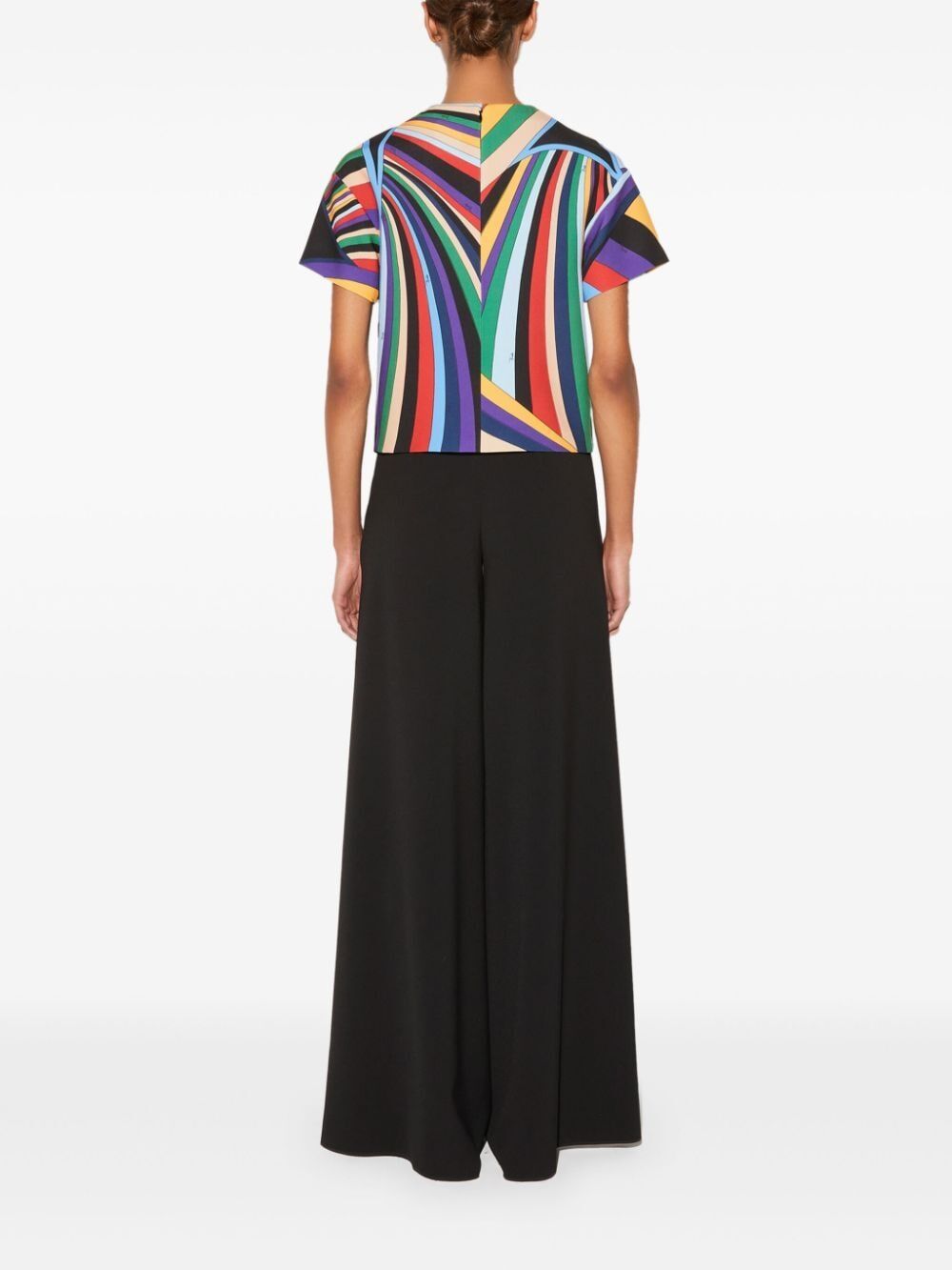 EMILIO PUCCI Vibrant Print Top for Women - FW24 Collection