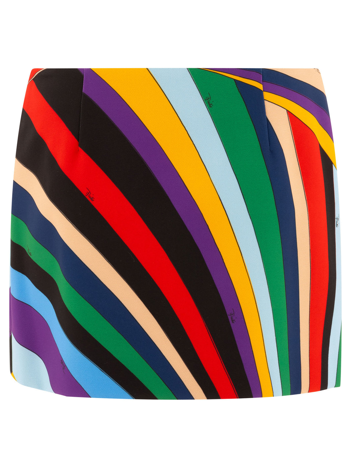 EMILIO PUCCI Chic Slim Fit A-Line Mini Skirt