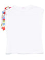 EMILIO PUCCI Tie Detail Cotton T-Shirt for Women - Fall/Winter 2024