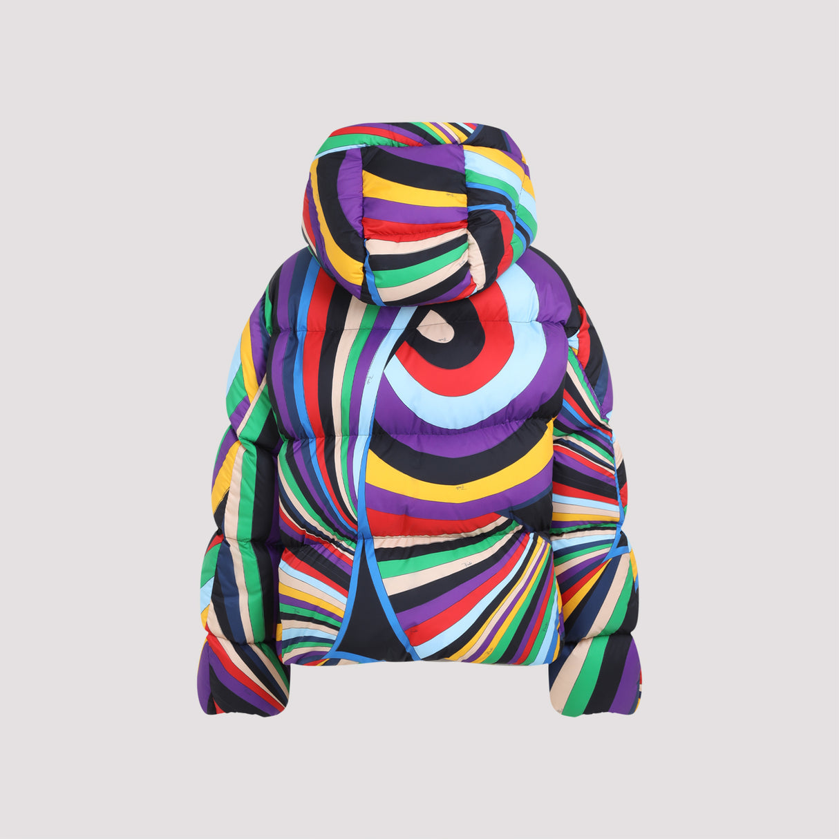 EMILIO PUCCI Vibrant Multicolor Down Jacket for Women