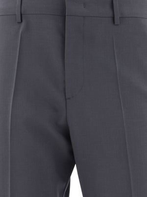 VALENTINO 2024 Spring/Summer Grey Straight Pants for Women