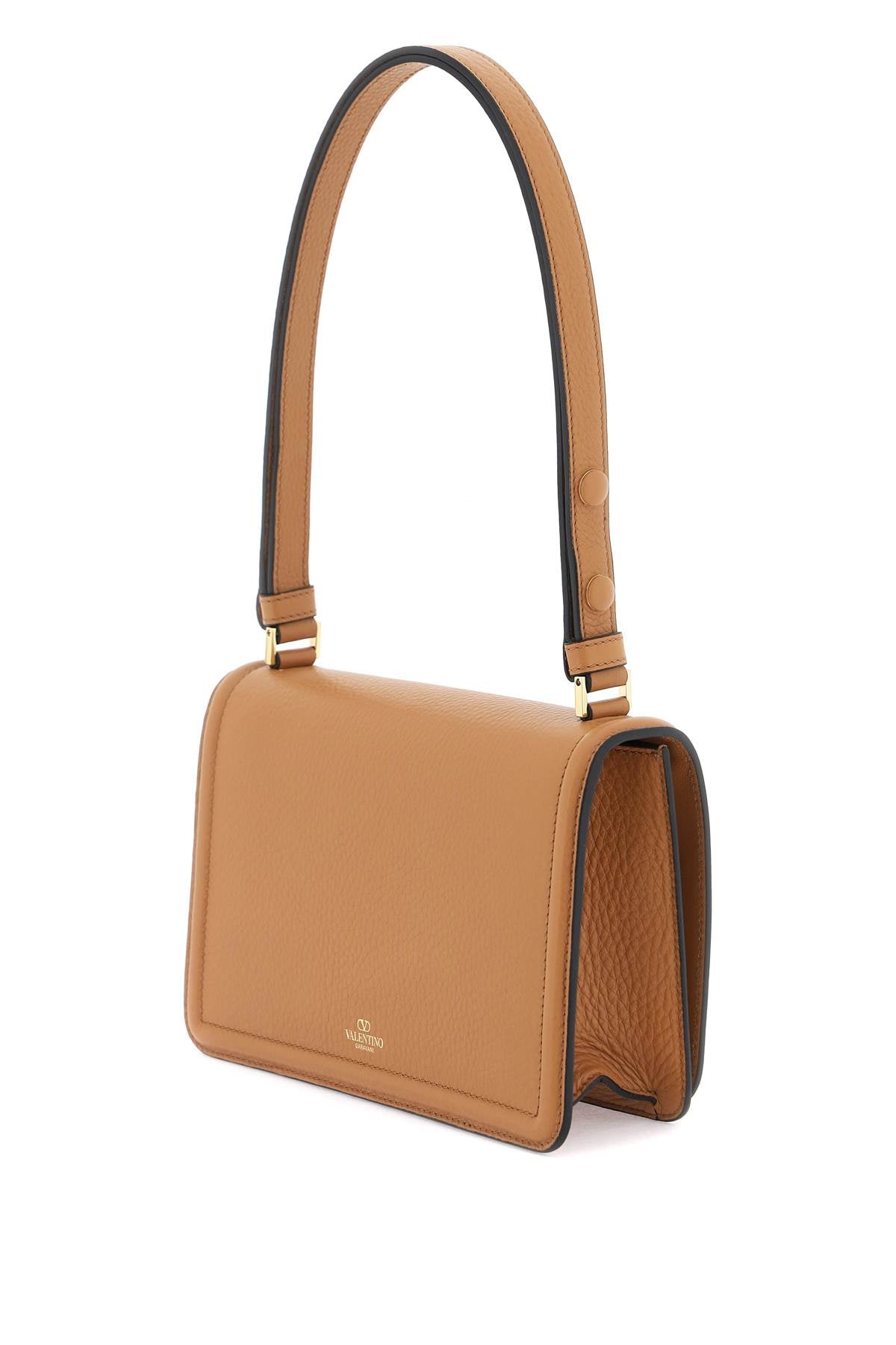 VALENTINO GARAVANI Mini Leather Shoulder Bag with Signature Detail