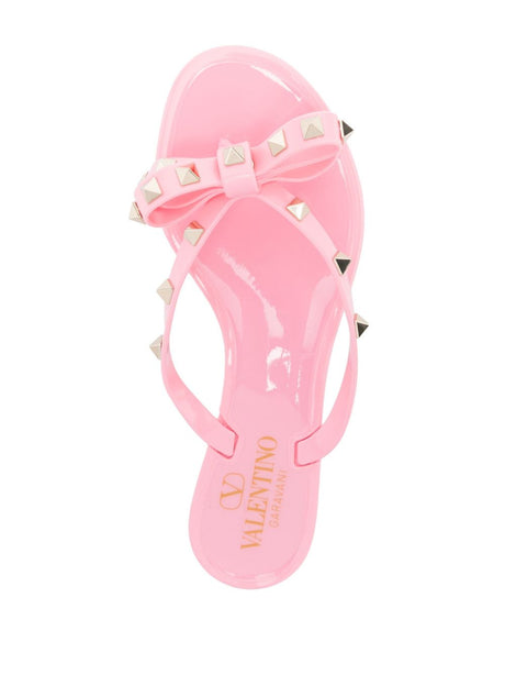 VALENTINO GARAVANI Stylish Women's Pink Sandals for Summer 2024