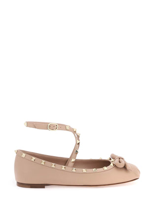 VALENTINO Rockstud Ballerina Flats for Women