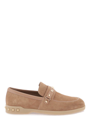 VALENTINO GARAVANI Leather Leisure Flows Moccasin - Women’s