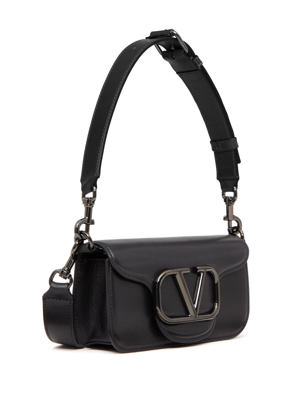 24SS Black Men's Shoulder Bag by Valentino Garavani