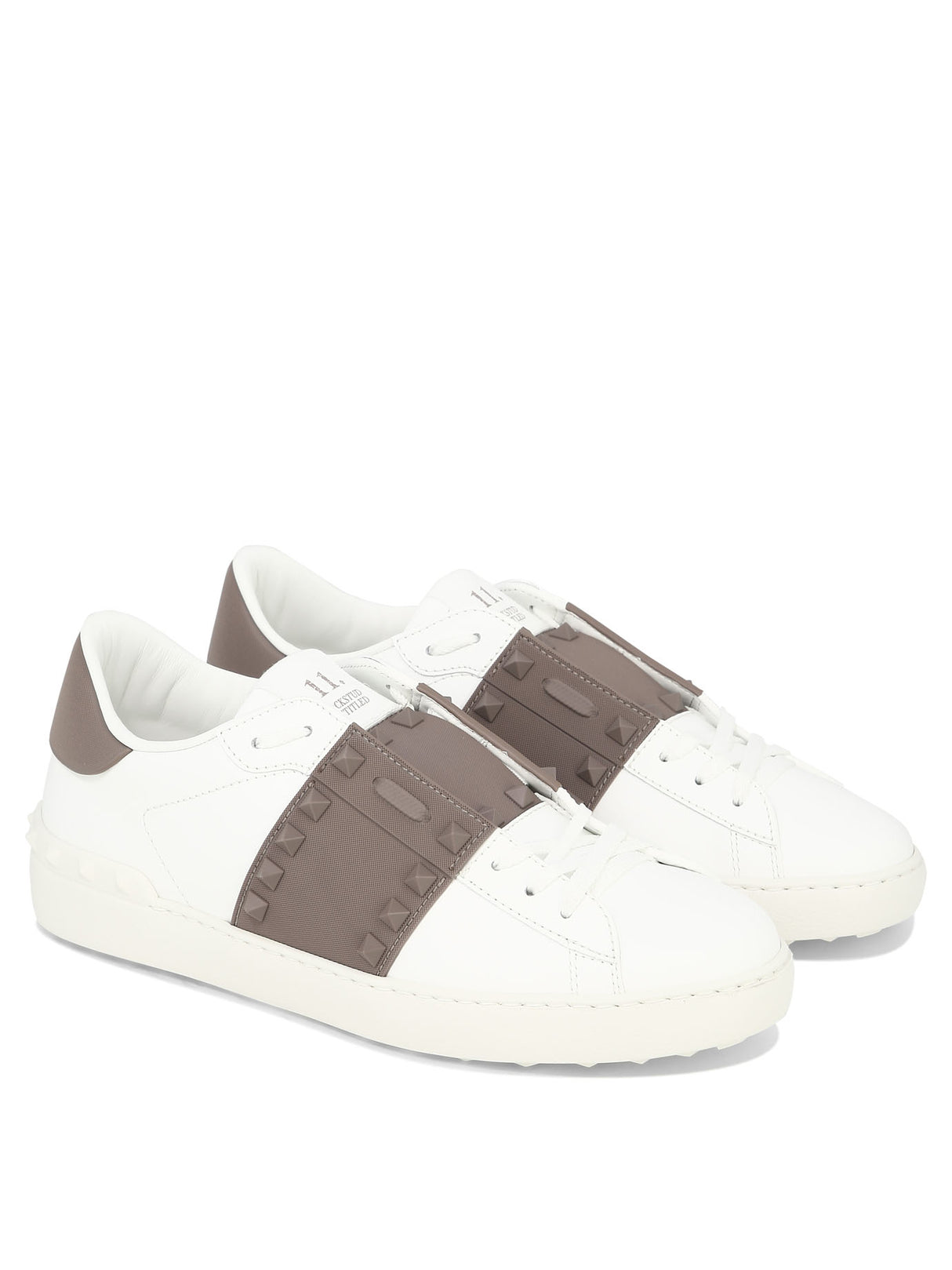 VALENTINO GARAVANI Rockstud Leather Sneakers for Men