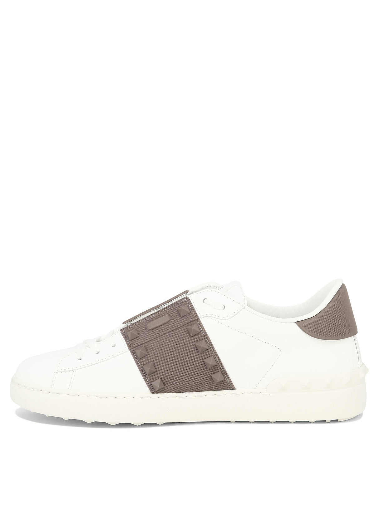 VALENTINO GARAVANI Rockstud Leather Sneakers for Men