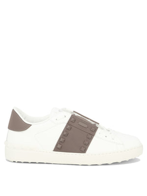 VALENTINO GARAVANI Rockstud Leather Sneakers for Men