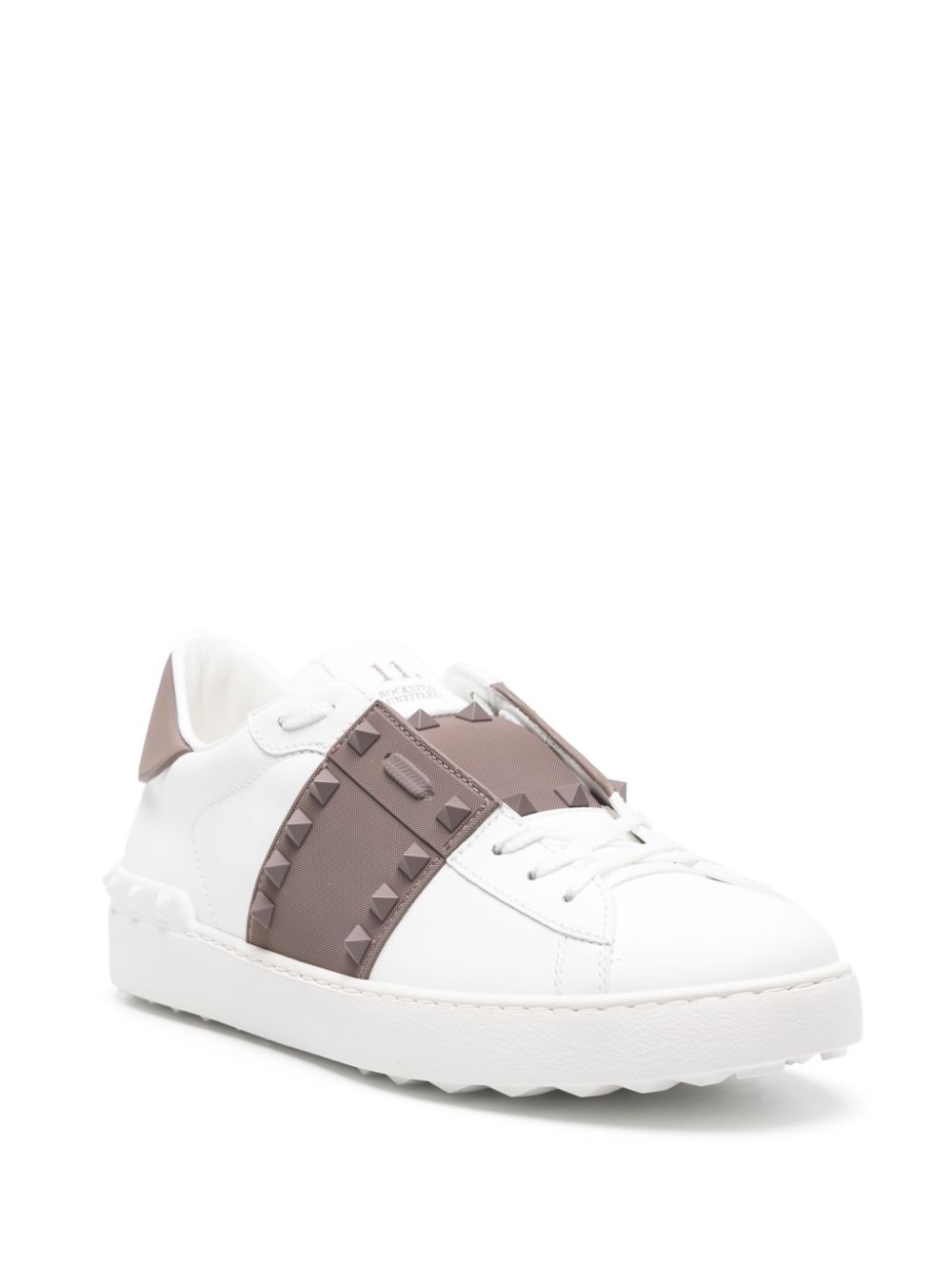 VALENTINO GARAVANI Rockstud Leather Sneakers for Men