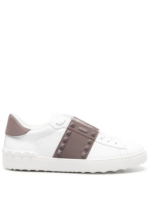 VALENTINO GARAVANI Rockstud Leather Sneakers for Men