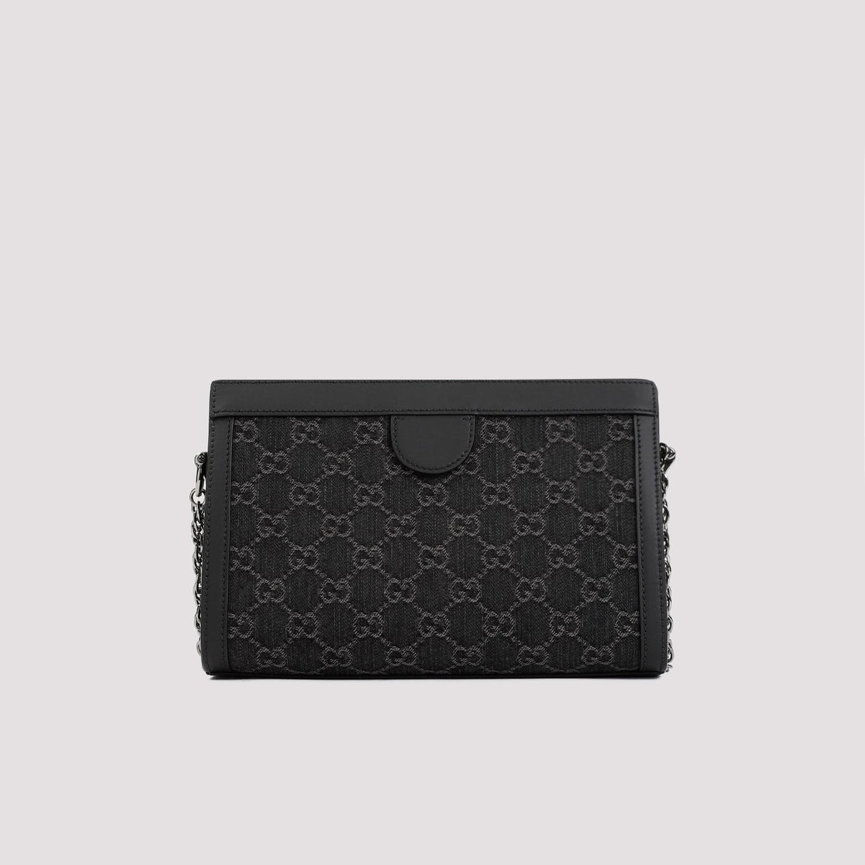 GUCCI Mini Shoulder Handbag in Classic Black and Grey