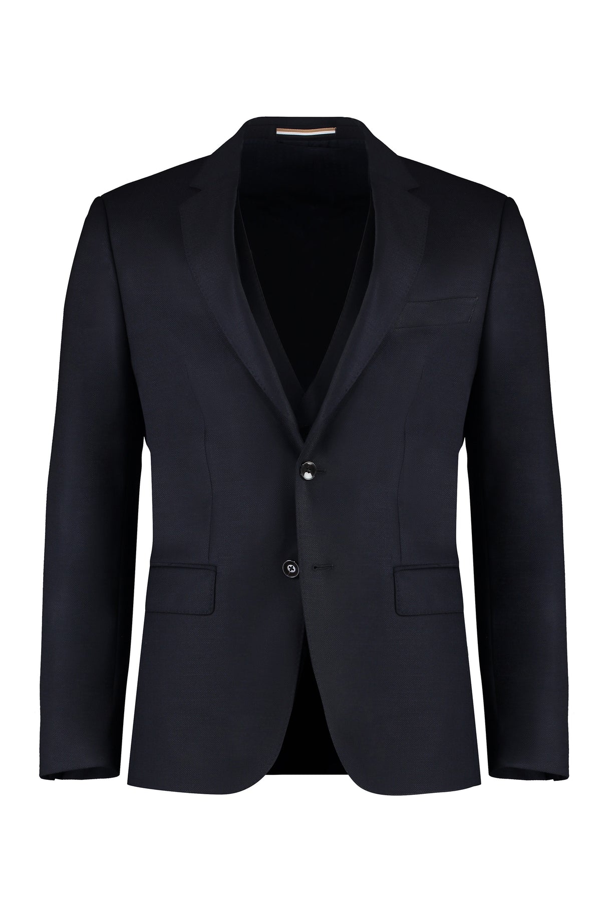 BOSS Elite Stretch Wool Three-Piece Suit