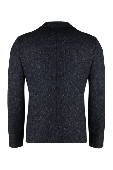 BOSS Double-Breasted Wool Blend Jacket