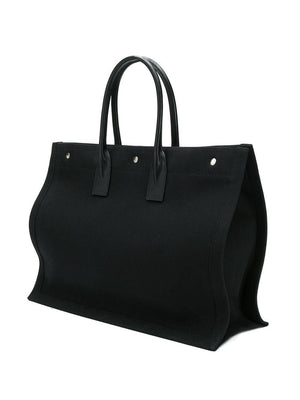 SAINT LAURENT Elegant Mini Bicolor Tote for Men