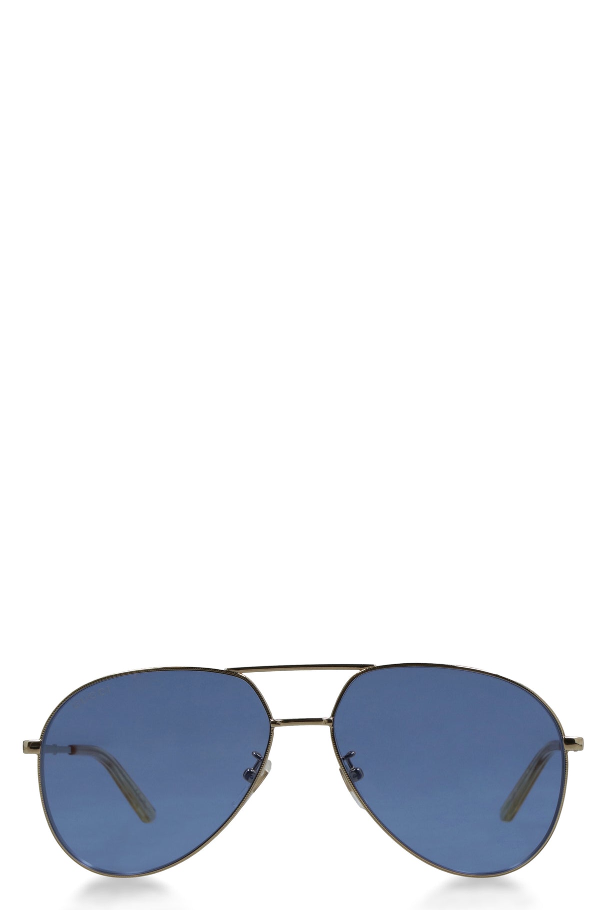 GUCCI Blue Aviator Sunglasses for Women - Trendy and Versatile