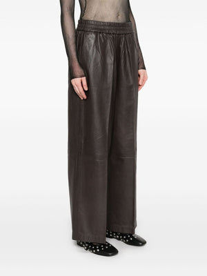 HERSKIND EAGLE LEATHER TROUSERS