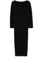 HERSKIND Isabella Off-Shoulder Wool Long Dress