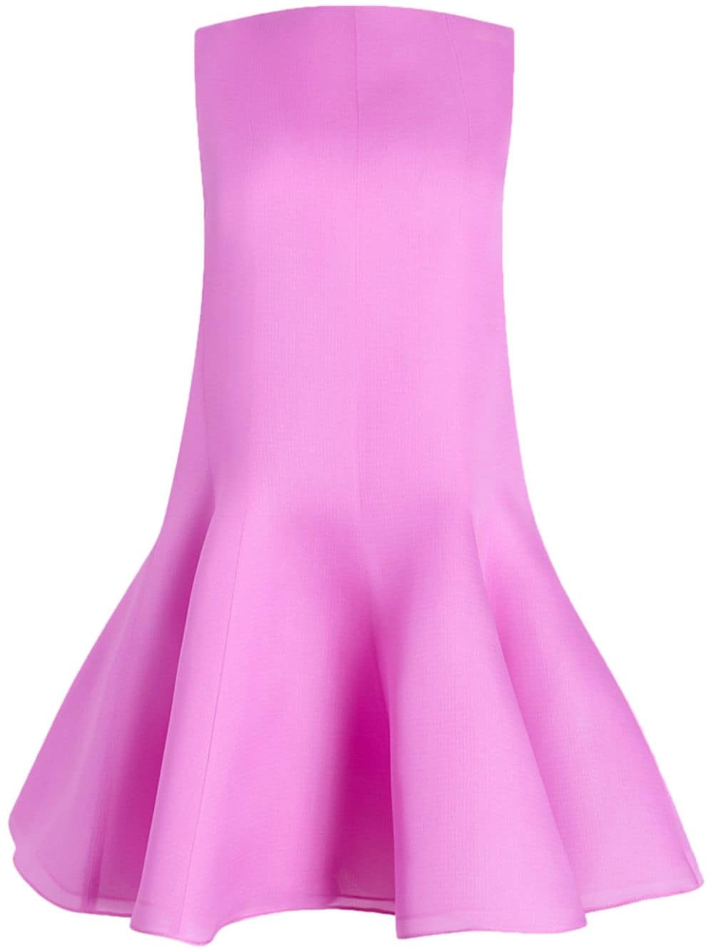 KHAITE Orchid Pink Silk Mini Dress