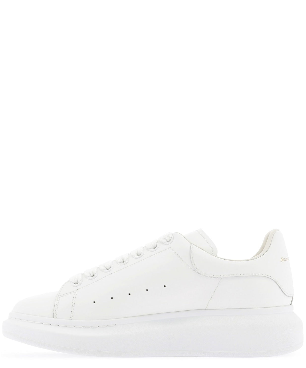 ALEXANDER MCQUEEN Men's White Oversized Lace-Up Sneakers for FW23