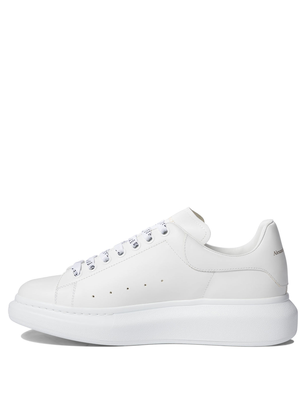 ALEXANDER MCQUEEN Men's All-White Sneaker & Slip-On