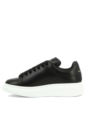 ALEXANDER MCQUEEN Fashion Forward Black Lace-up Sneakers for Women - FW23 Collection