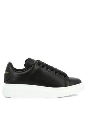 ALEXANDER MCQUEEN Fashion Forward Black Lace-up Sneakers for Women - FW23 Collection