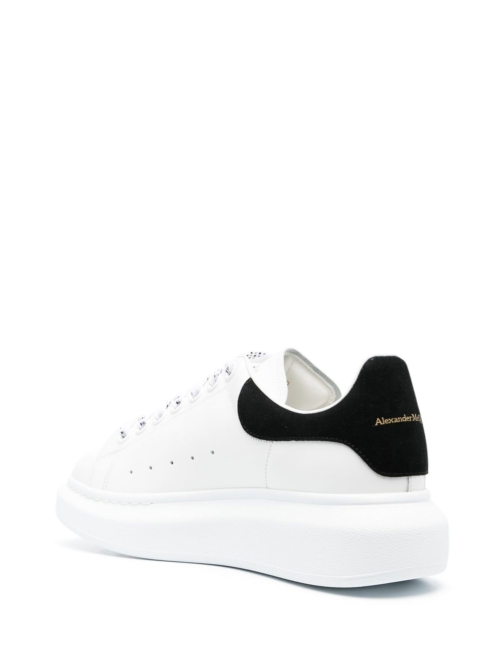 ALEXANDER MCQUEEN Women's Oversized Leather Sneaker with Removable Insole