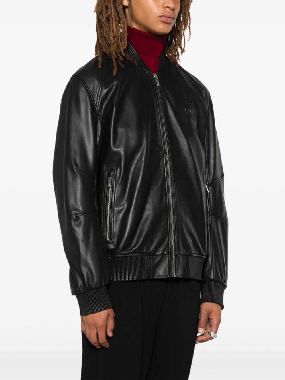 KARL LAGERFELD Men's Leather Jacket - FW24