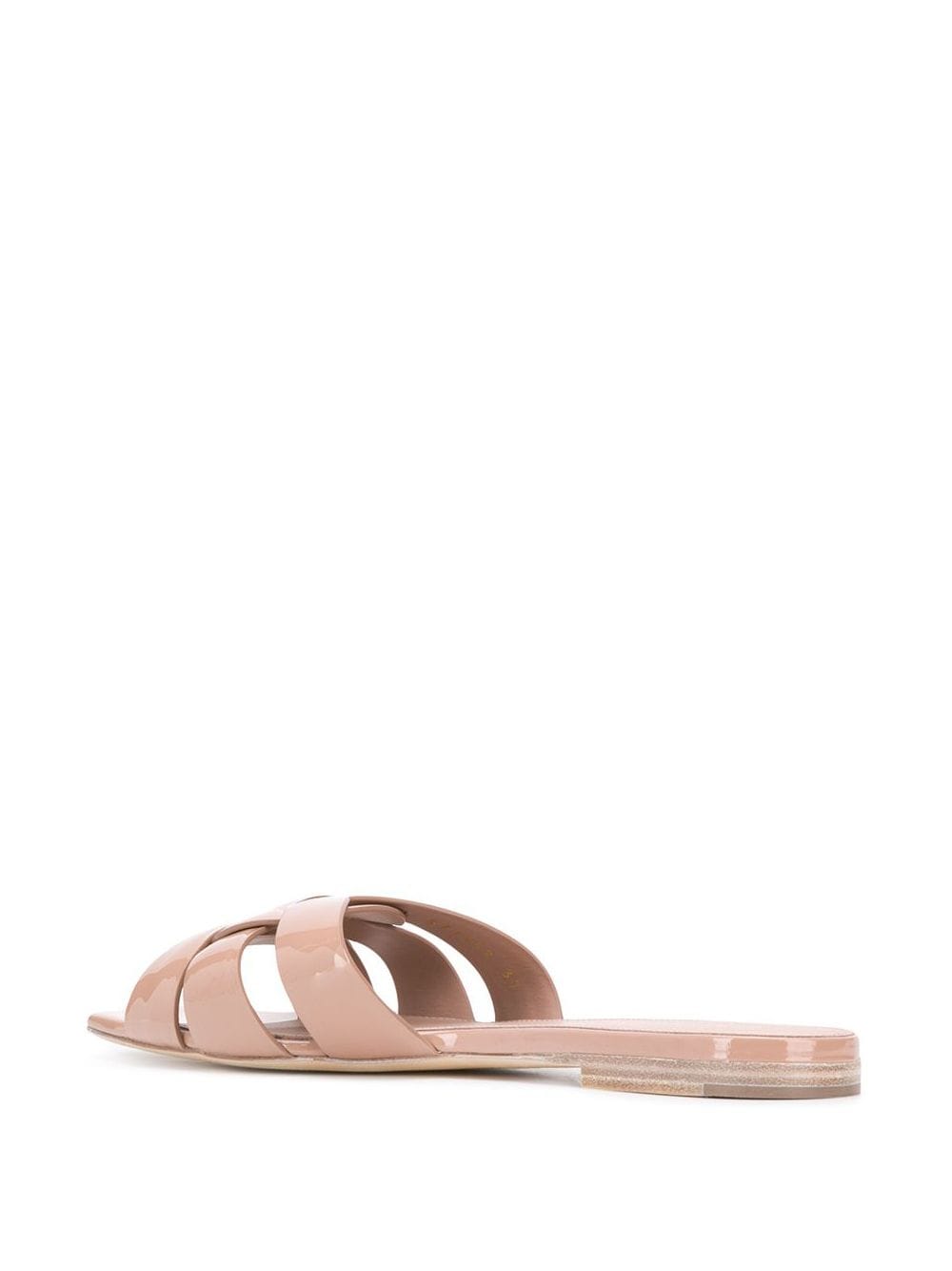 SAINT LAURENT 24SS Women's Nude Sandals for the Fashionable Lady