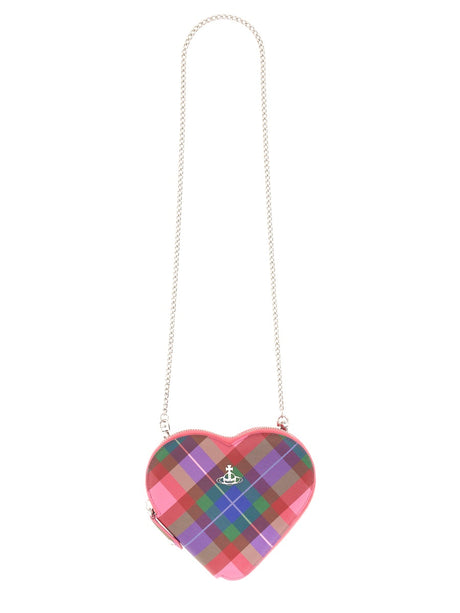 VIVIENNE WESTWOOD Heart Shaped Crossbody Handbag