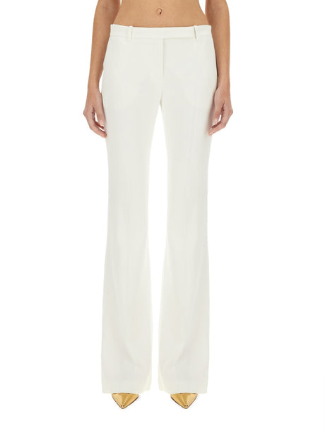 ALEXANDER MCQUEEN Elevated Bootcut Trousers for Women