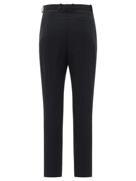 ALEXANDER MCQUEEN Classic Black Straight Pants for Women – Timeless Fashion