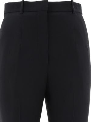 ALEXANDER MCQUEEN Classic Black Straight Pants for Women – Timeless Fashion