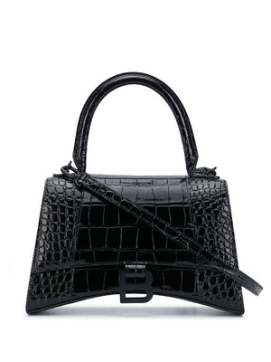 BALENCIAGA Stylish Mini Hourglass Handbag