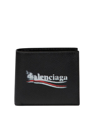 BALENCIAGA Executive Mini Wallet in Fine Grain Calfskin