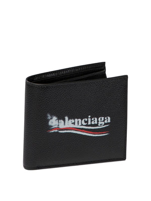 BALENCIAGA Executive Mini Wallet in Fine Grain Calfskin