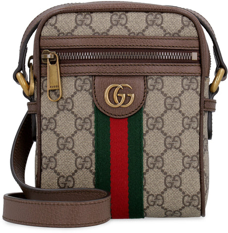 GUCCI Beige Ophidia Shoulder Handbag for Men - SS24 Collection