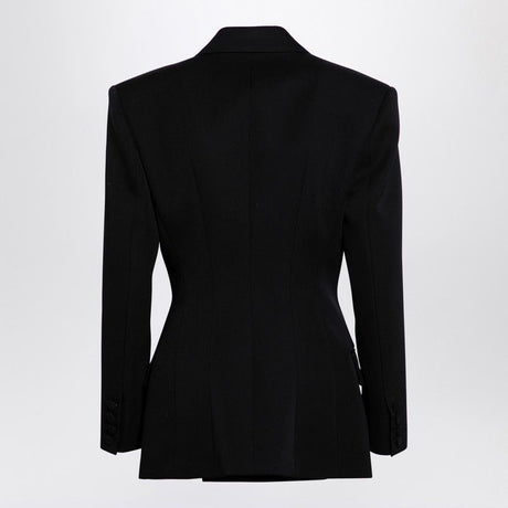 VALENTINO Luxurious Virgin Wool Double-Breasted Jacket for Women