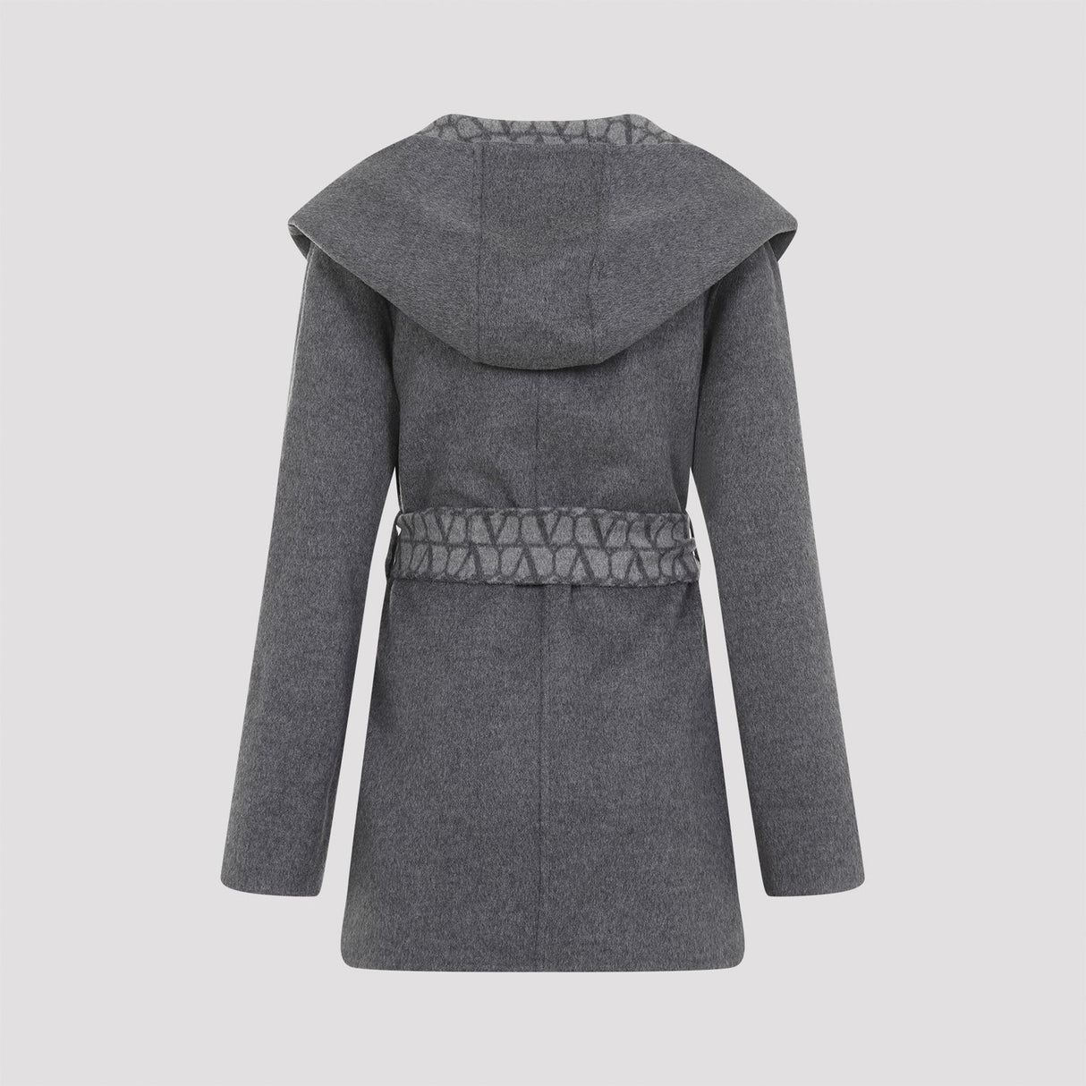 VALENTINO Elegant Double-Breasted Wool-Silk Jacket