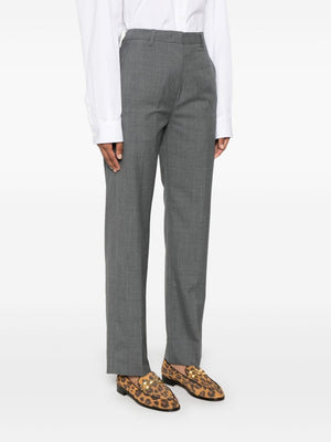 VALENTINO Chic Gray Pants for Women - Perfect for Fall 2024