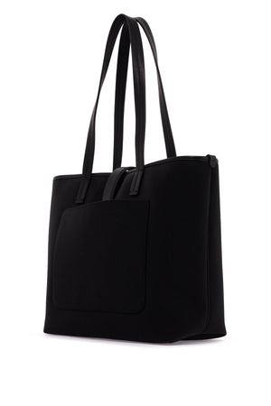 MONCLER Water-Repellent Black Tote Handbag