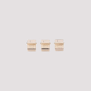 MIU MIU Elegant Mini Brass Hair Clip