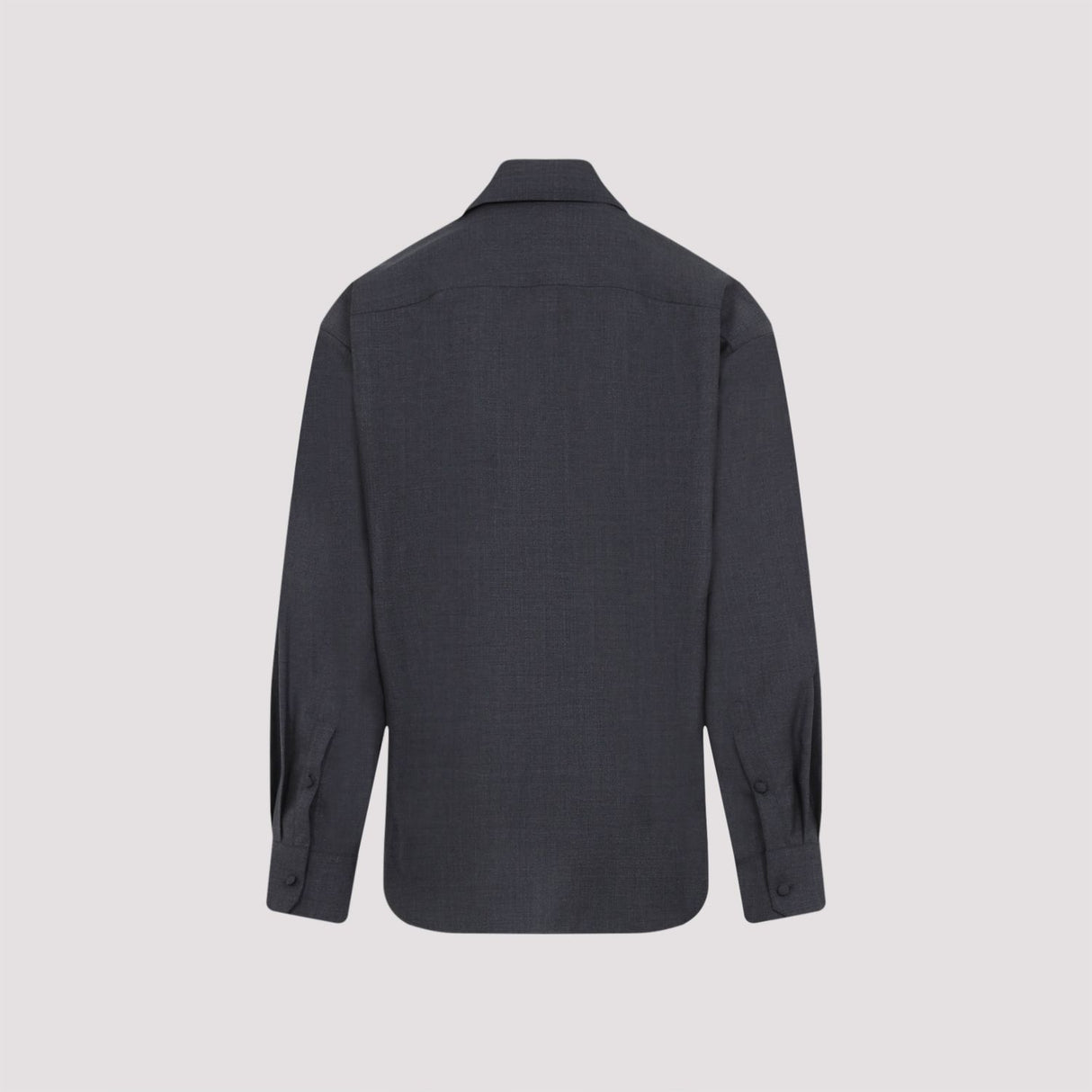 VALENTINO V Detail Wool Shirt - FW24 Edition