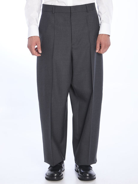 VALENTINO GARAVANI Straight-Leg Wool Trousers - FW24 Collection