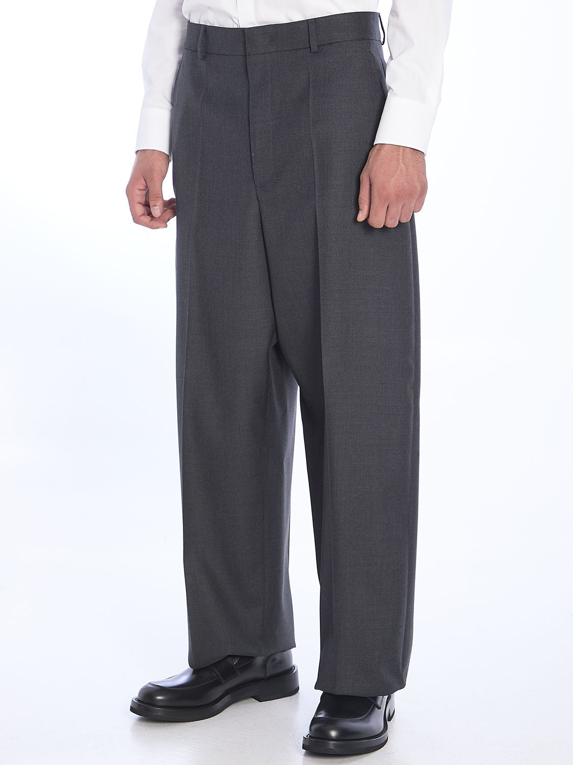 VALENTINO GARAVANI Straight-Leg Wool Trousers - FW24 Collection