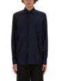 VALENTINO Men's Iconic Cotton Shirt - Regular Fit, Size L